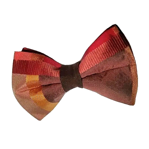 Father's Day Exclusive TROUPE - LEADING MAN Bowtie. Pre-tied. Handmade 4.5"x3" - Picture 8 of 8